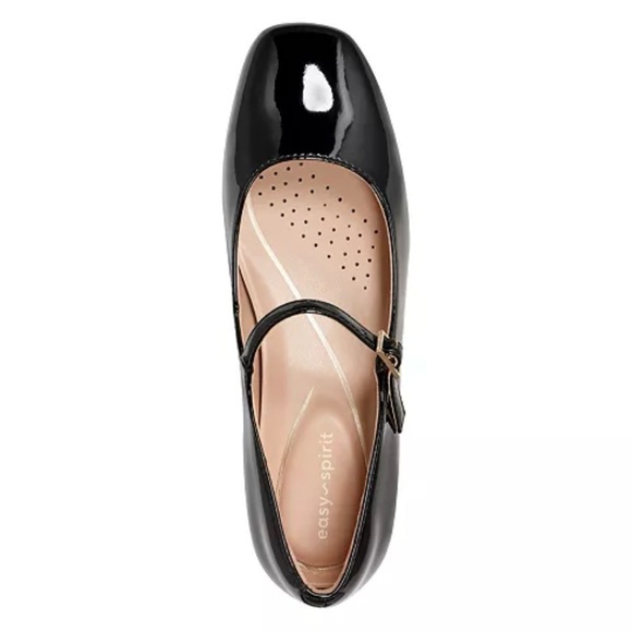 Easy Spirit Black Patent Mary Jane Heels - Picture 4 of 13